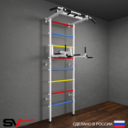 Шведская стенка Sv Pro 802 (Турник Pro/Брусья/стойка)