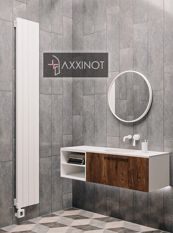 Axxinot Adero VE 2000 - вертикальный электрический трубчатый радиатор высотой 2000 мм