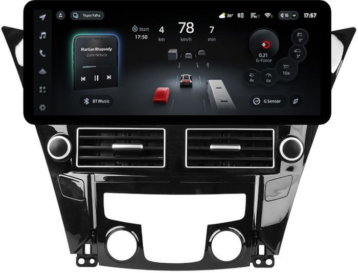 Магнитола для Hyundai Sonata 6 YF 2010-2013 - Teyes CC4PRO монитор 12.3" 2K QLED + рамка LUX, Android 13, Быстрейшая, Snapdragon 778G, ИИ, CarPlay, DSP, 4G SIM-слот