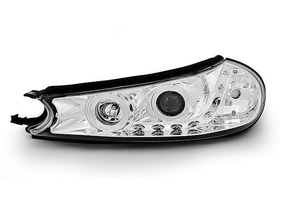 Передние фары Ford Mondeo 2 daylight chrome