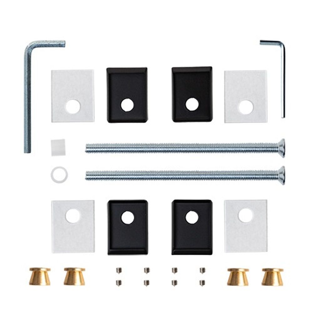 Ручки-скобы APECS Square HC-0902-40*20/1000-INOX/304-BLM (Q45) черный матовый