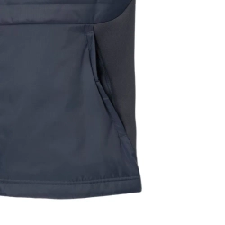 Мужская теннисная жилетка Lacoste Sport Quilted - dark grey