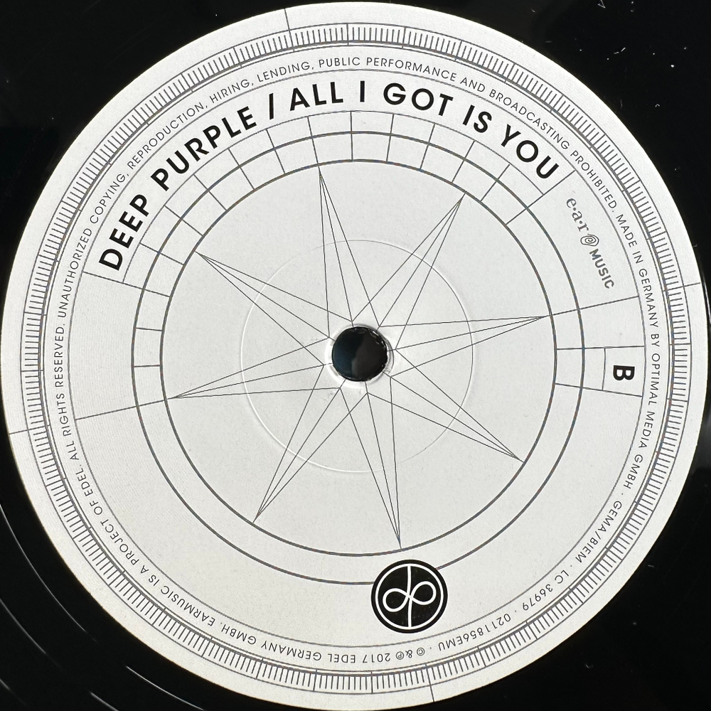 Deep Purple - All I Got Is You 12", 45 RPM (Германия 2017г.)