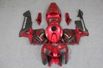 Комплект пластика для мотоцикла Honda CBR 600 RR 05-06 Бордово-Черный
