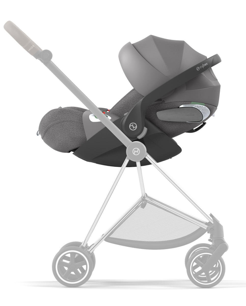 Автокресло Cybex Cloud T i-Size с базой Base T Mirage Grey Plus