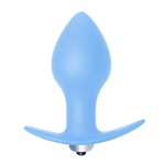 Голубая анальная вибропробка 10см Lola Games Bulb Anal Plug 5006-02lola