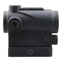 Коллиматор Vector Optics Centurion 1x20, точка 3 МOA красная - вид сбоку, механизмы поправок