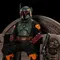 Boba Fett on Throne - Star Wars - Iron Studios