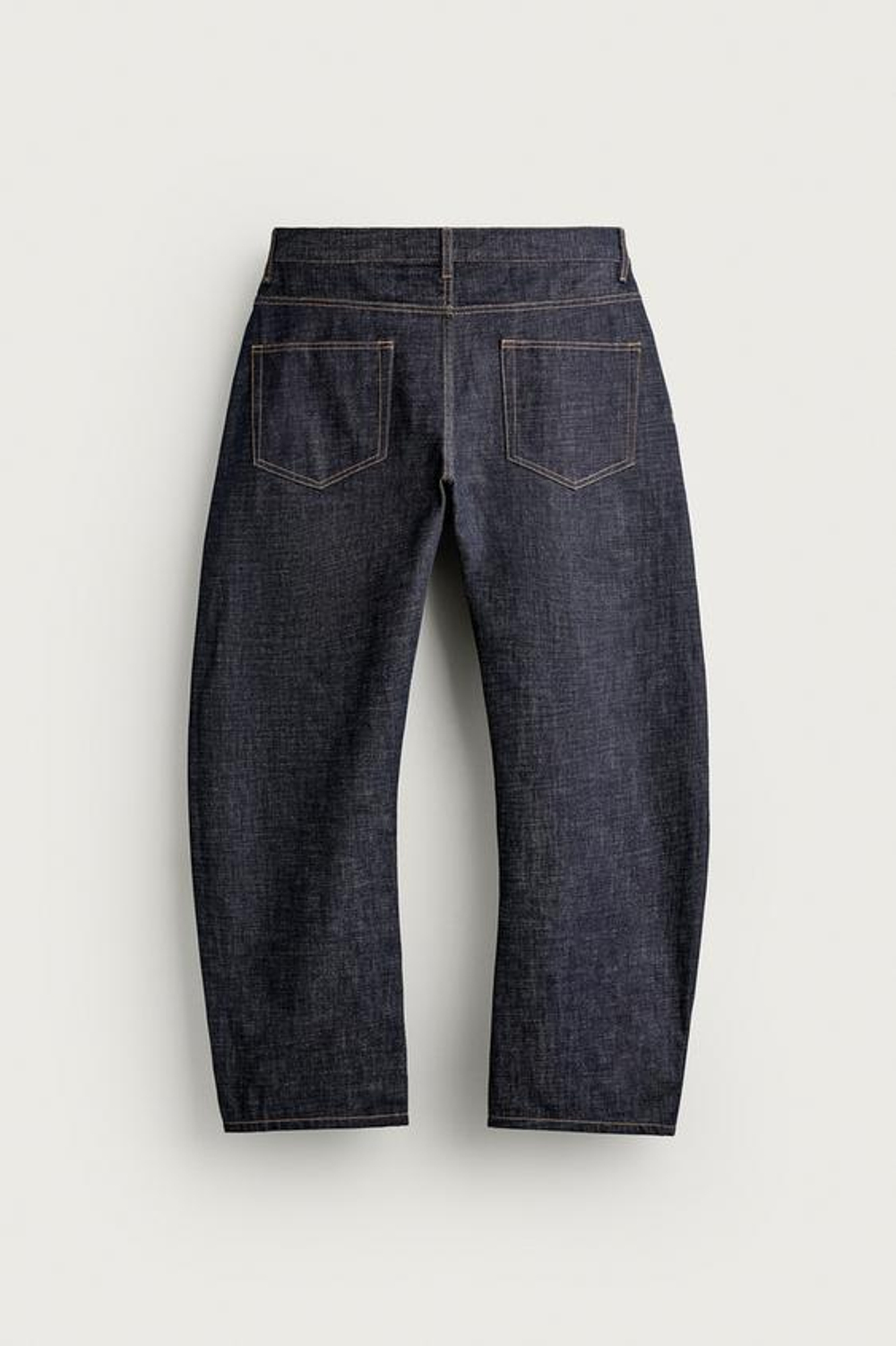 ZARA ДЖИНСЫ STRAIGHT BARREL, ИНДИГО