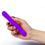 Фиолетовая вибропуля X-Basic 10 Speeds - 13 см. (Цвет: фиолетовый)