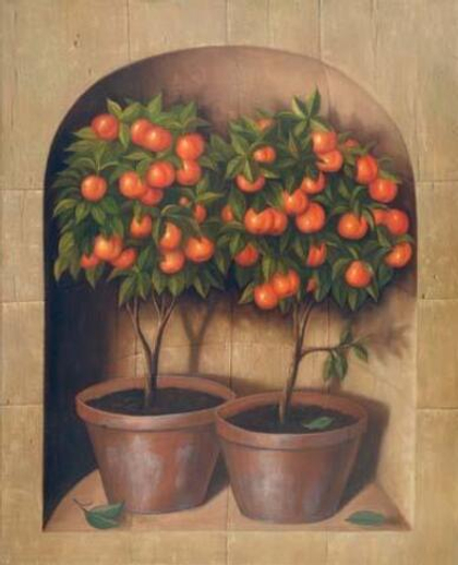 Картина Brookpace Fine Art Orange tree (38 x 45 см)