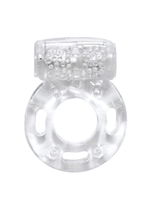 Эрекционное кольцо с вибрацией Rings Axle-pin white 0114-80Lola