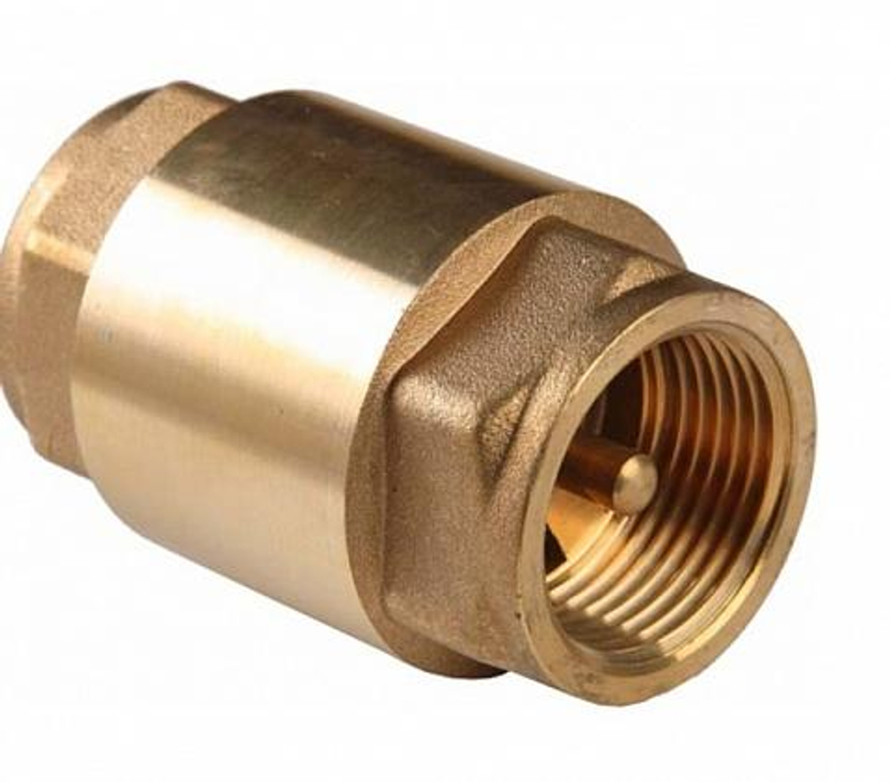 Обратный клапан 1"г/г с лат.штоком JH-1012 TIM