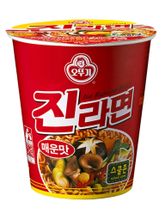 Лапша Джин рамен острая Ottogi Jin Ramen Hot 65 г 5 шт