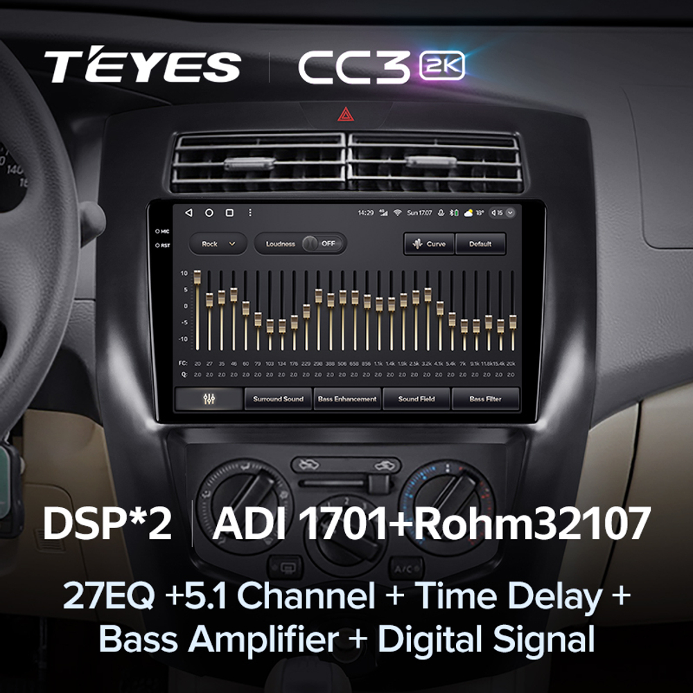 Teyes CC3 2K 10,2"для Nissan Livina 2 2013-2020
