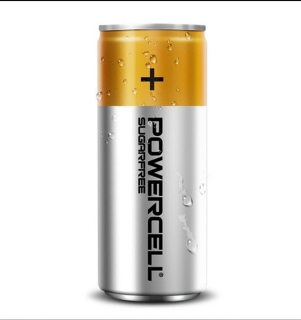Энергетический напиток Powercell Mojito (Пауэрселл Мохито) ж/б 0,450л*12  АТ