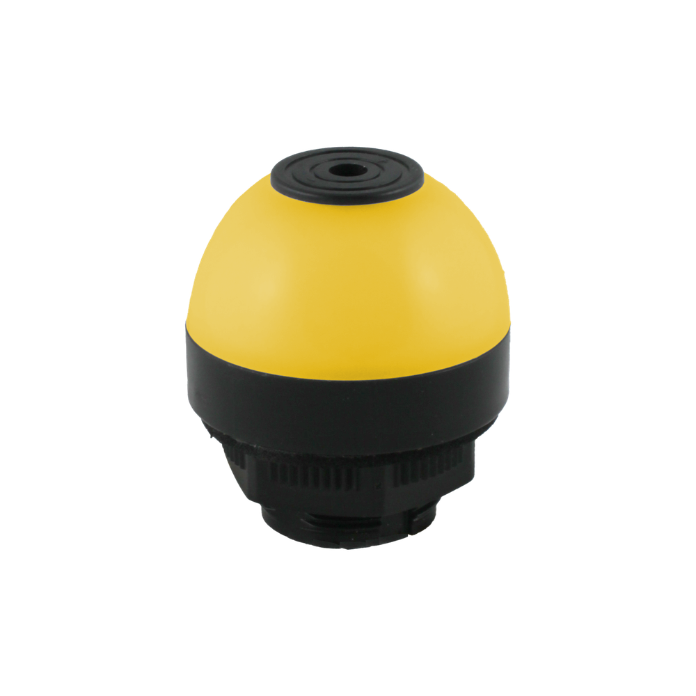 Светосигнальный маячок INNOCONT SL82B-50-024-RYG d=50мм, L=58мм, три цвета (постоянное свечение): красный, желтый, зеленый, 24VDC, IP50, зуммер, кабель 1м