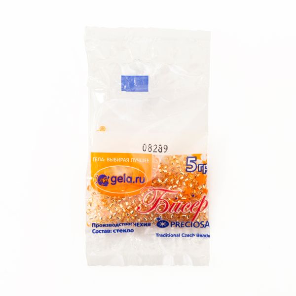 Бисер Preciosa 10/0, 50 г (10 шт по 5 г), цв.08289