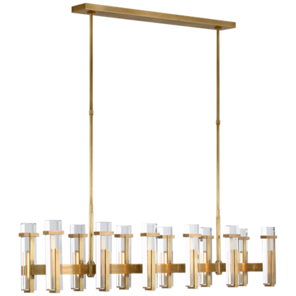 Люстра Visual Comfort Malik Large Linear Chandelier (Open Box)