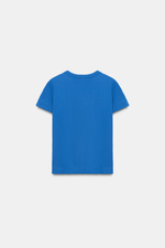 ФУТБОЛКА INTERLOCK С КОРОТКИМИ РУКАВАМИ — ZARA