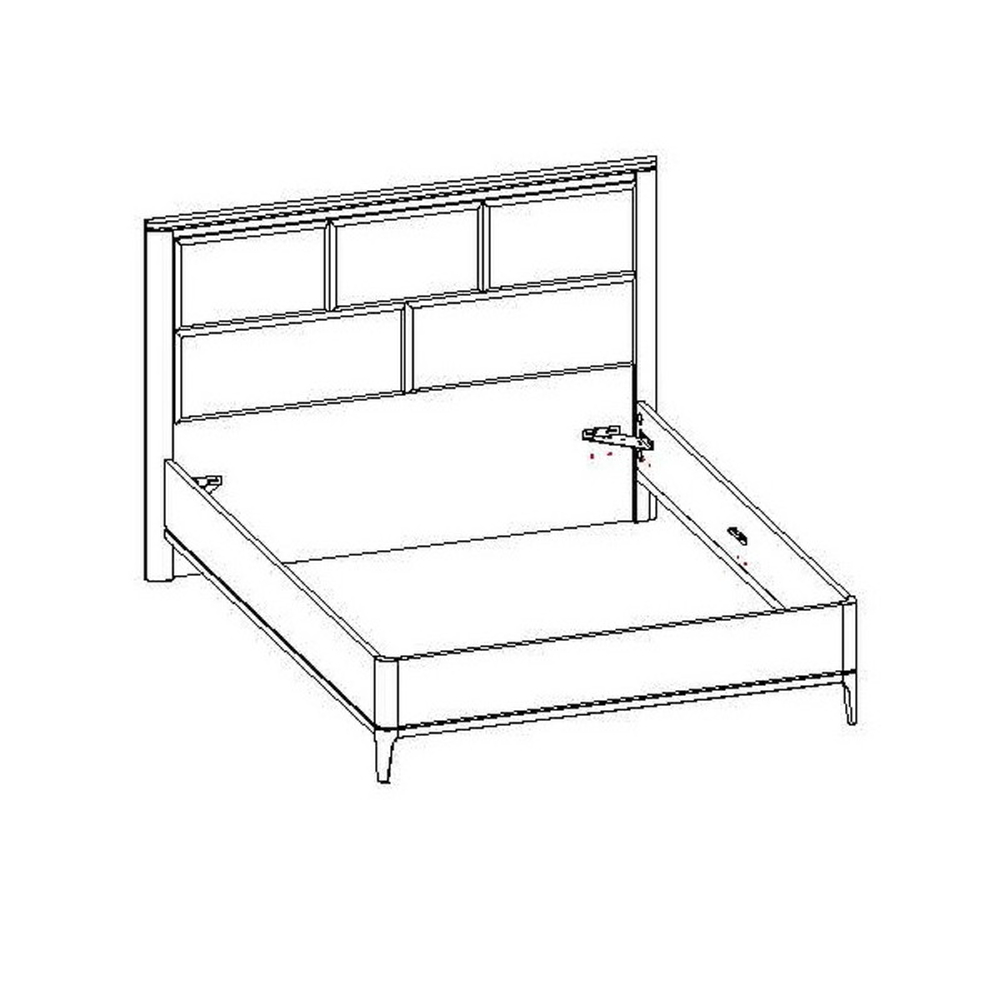 Кровать с решеткой ALBA