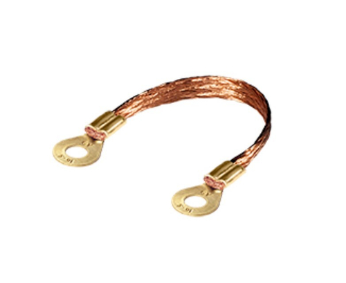 ПМК-16-300(БМ8 - БМ8) Провод массы "косичка" L=300 мм (БМ8 - БМ8, медная, сечение 16мм кв.) АЭНК