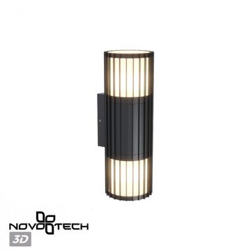 Уличный настенный светильник 2*E27 370992 черный COSTAS Novotech