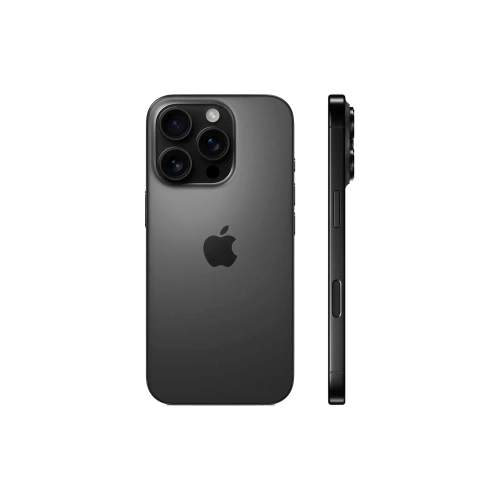 Смартфон Apple iPhone 16 Pro 256GB, Nano-SIM + eSIM, Black Titanium (Титановый черный)