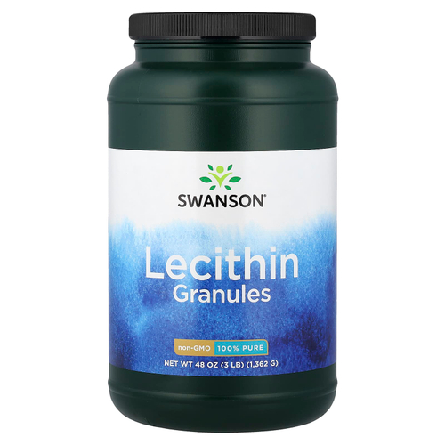Swanson Vitamins, лецитин в гранулах, 1362 г (48 унций)