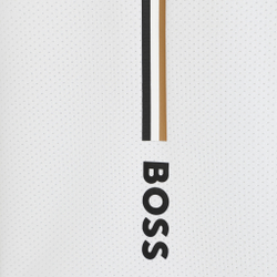 Мужское теннисное поло BOSS Pariq MB 1 Polo Men - White