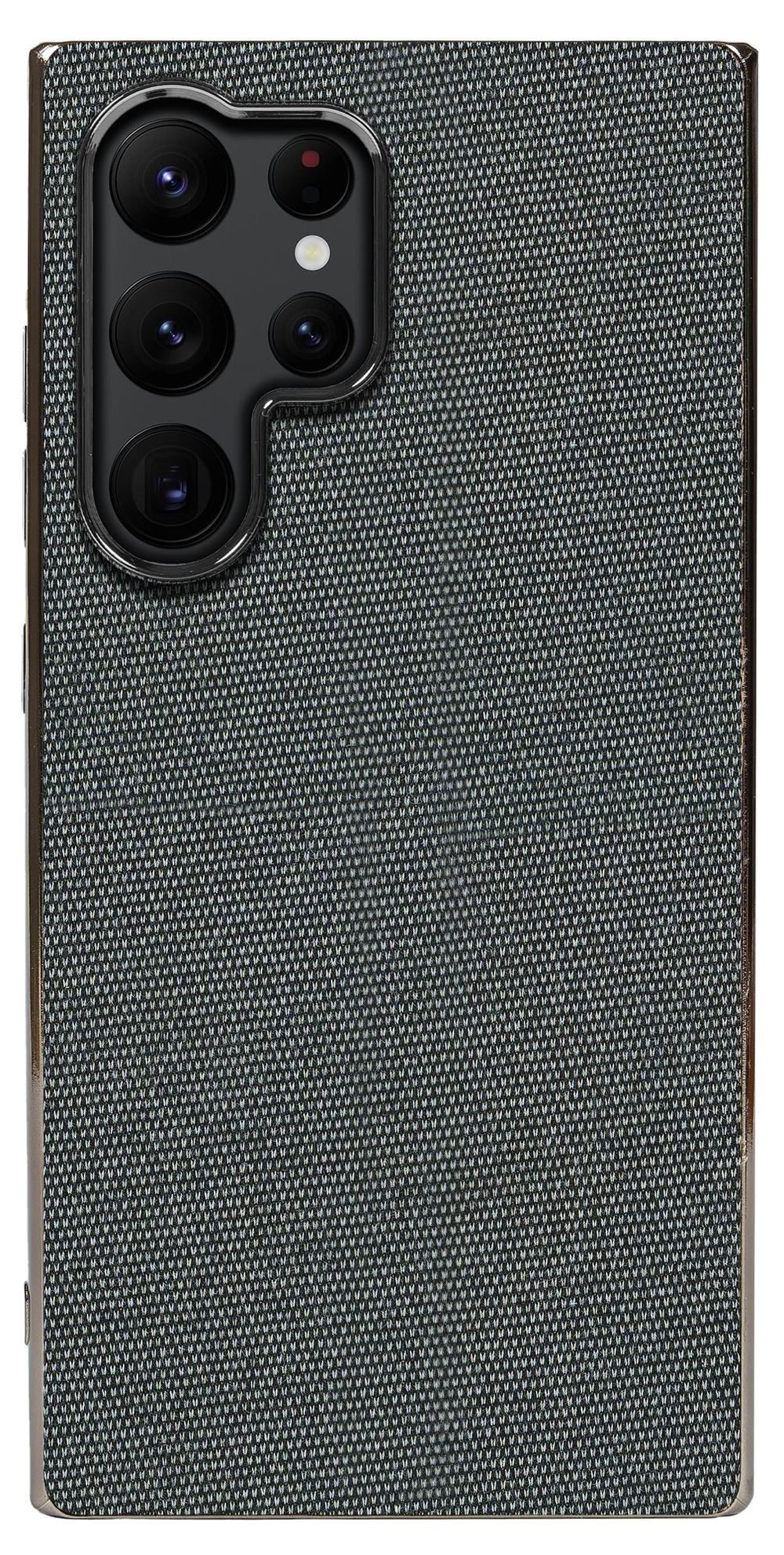 Дизайнерский чехол для SAMSUNG S22 ULTRA с мягкой тканевой поверхностью