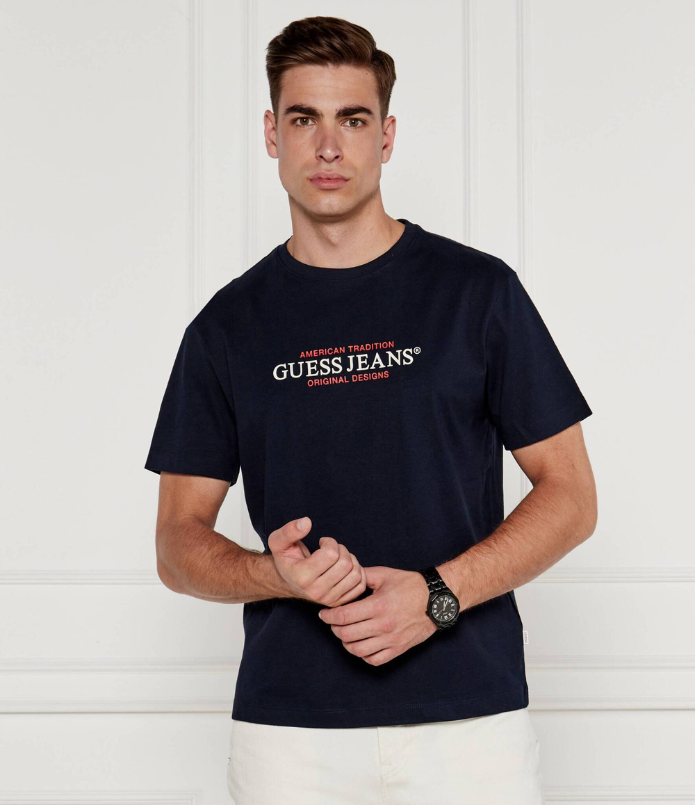 Футболка Guess Jeans - темно-синий(M4YI42 K8FQ4)