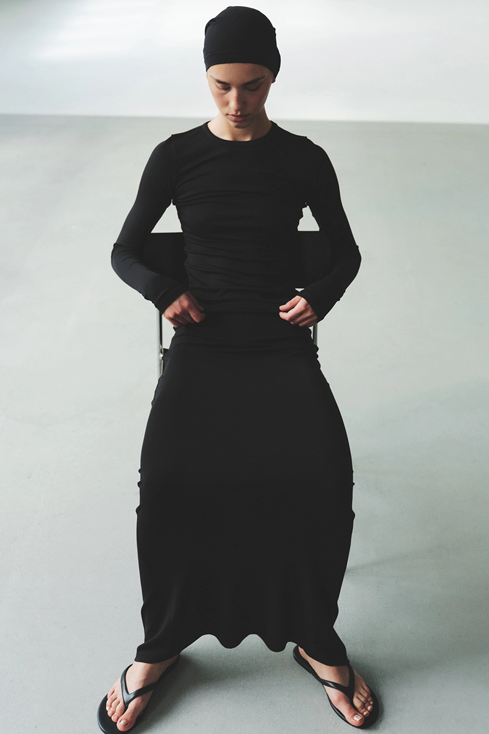 Юбка из модала GRACE Чёрный