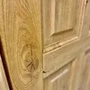 Фото межкомнатной двери массив дуба с сучком Дверцов Авиано глухая тон 17 в деталях №9
