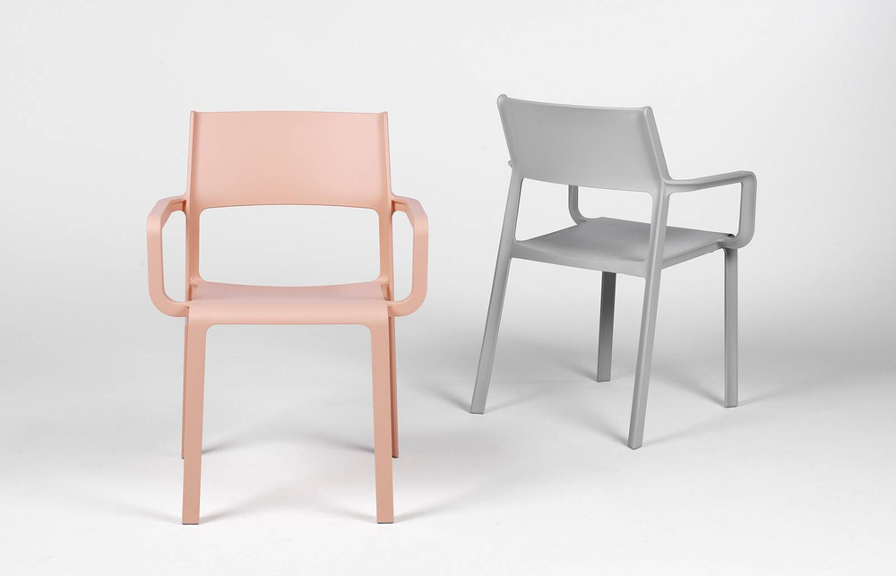 Кресло пластиковое Nardi Trill Armchair, серый