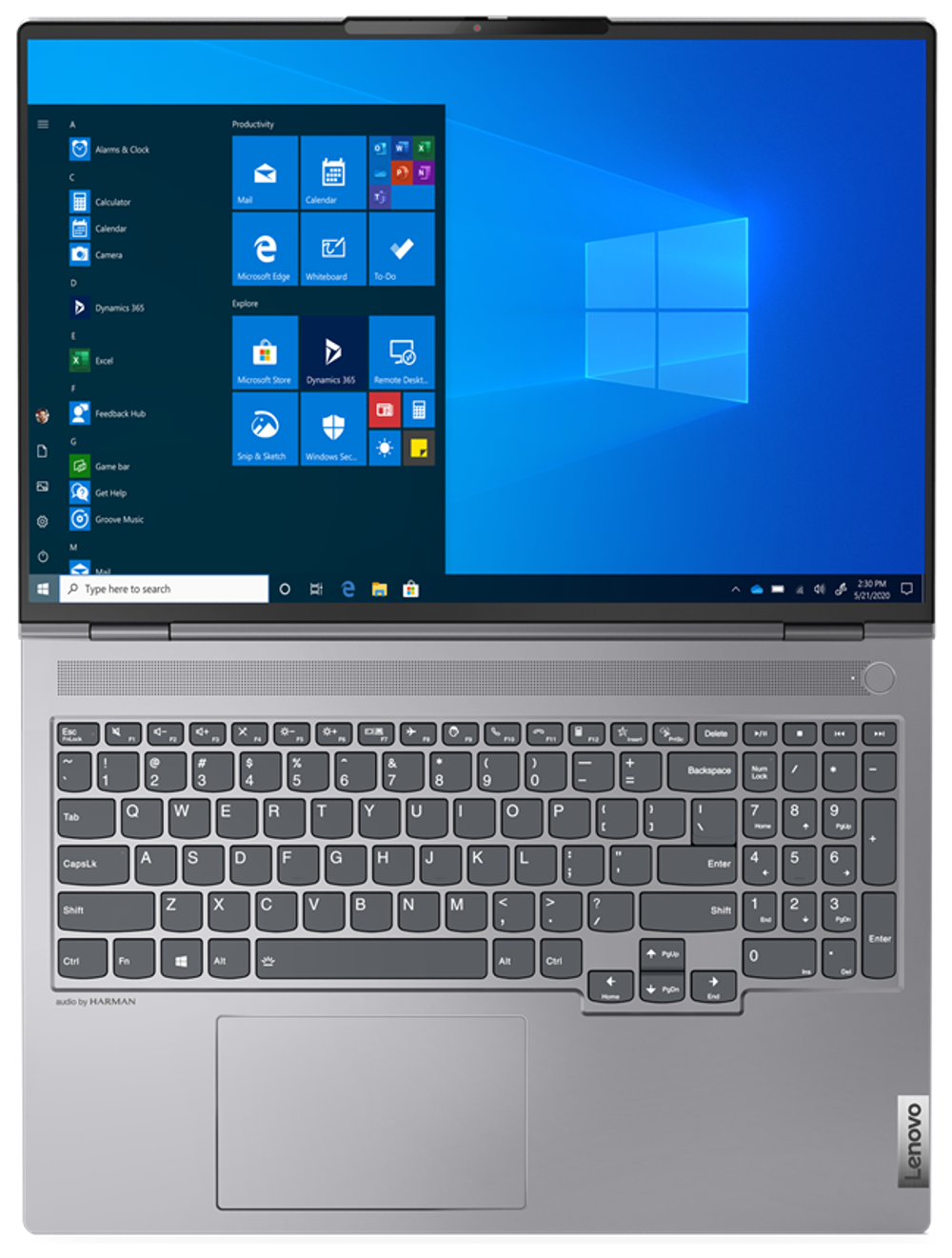 Ноутбук Lenovo ThinkBook 16p Gen 2 AMD Ryzen 5 5600H/RAM 16Gb/SSD 512Gb/Nvidia RTX3060 6Gb/16.0"/2560*1600/DOS