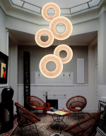Pendant design lamp Iris by Ddix Heures Dix