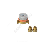 Счётчик г/в и х/в крыльчатый одноструйный Ду 15 Ру16 Qn=1,5 м3/ч 90С L=110мм резьба Б/К Пульсар Тепловодохран Н00022903