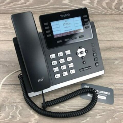 IP-телефон YEALINK SIP-T43U, SIP, IP, PoE, GigE, USB, без БП