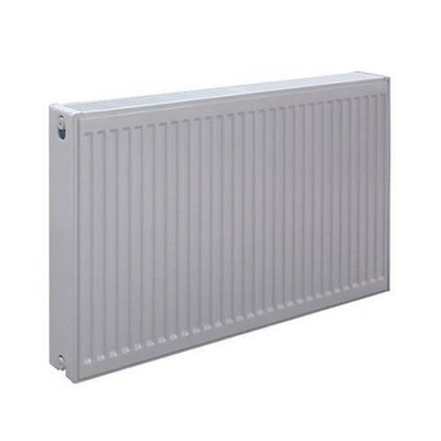 Радиатор панельный профильный ROMMER Compact тип 21 - 300x2000 мм (подкл.боковое, белый)
