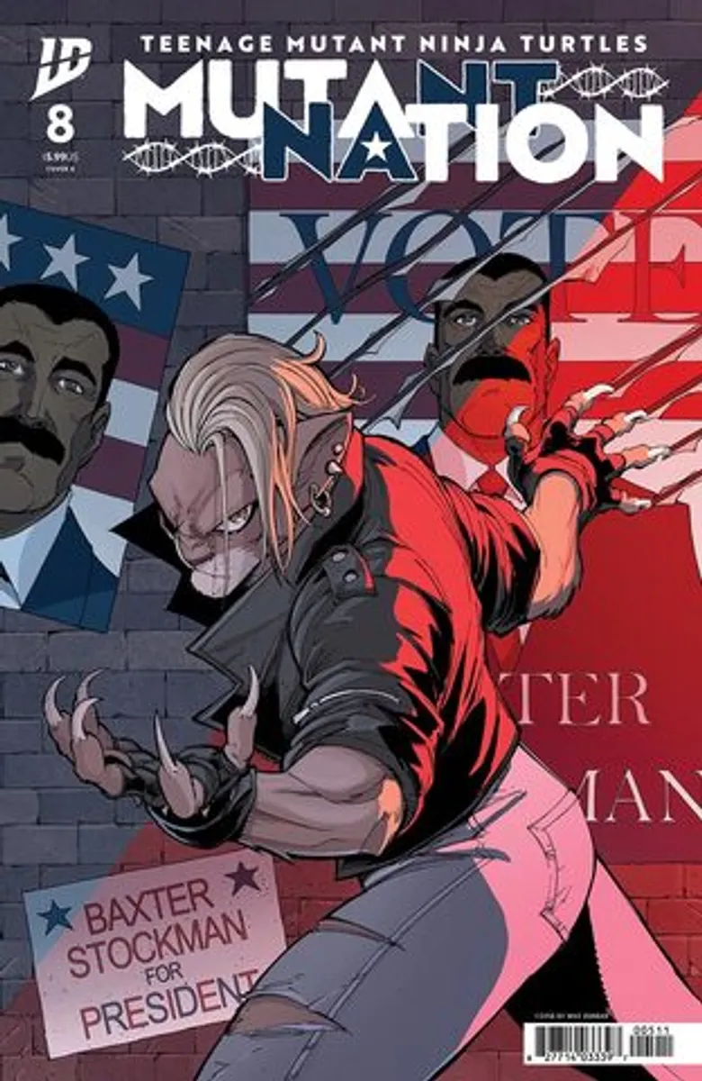Teenage Mutant Ninja Turtles Mutant Nation #8 (Cover B)