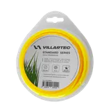Леска для триммера витой квадрат 3,0 мм × 15 м VILLARTEC Standard, 5012769015 — фото 1