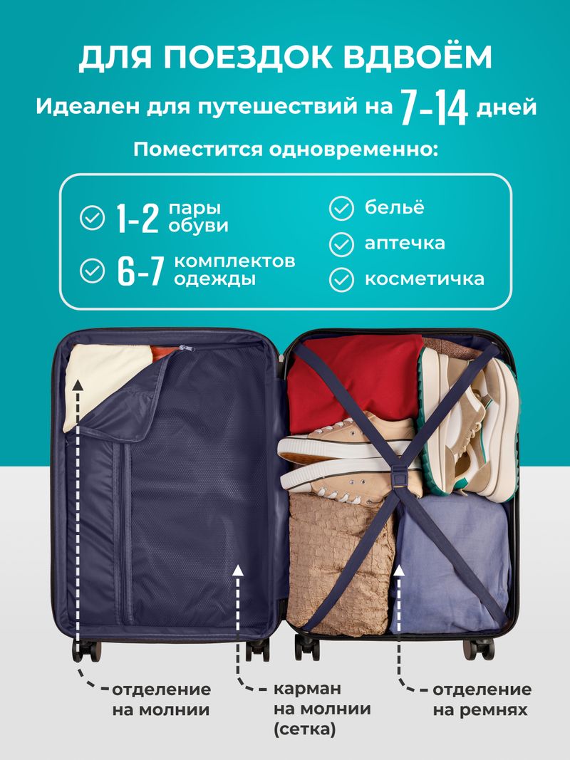 Набор M/L средний и большой Шоколад