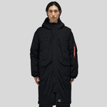 Пуховик Alpha Industries Seal Long Puffer Parka Black (Черный)