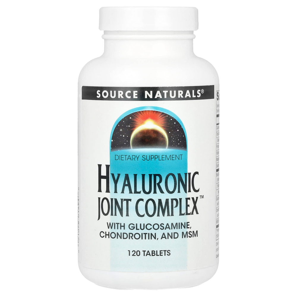 Source Naturals, Hyaluronic Joint Complex ™, 120 таблеток