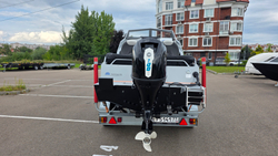 Комплект Лодка Беркут L-HT PRO с мотором ReefRider 100PRO и прицеп Вектор