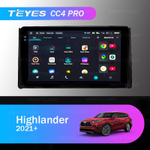 Teyes CC4 Pro 9" для Toyota Highlander 2021