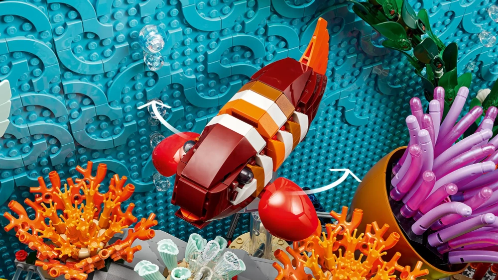 Конструктор LEGO Icons 10366 Tropical Aquarium