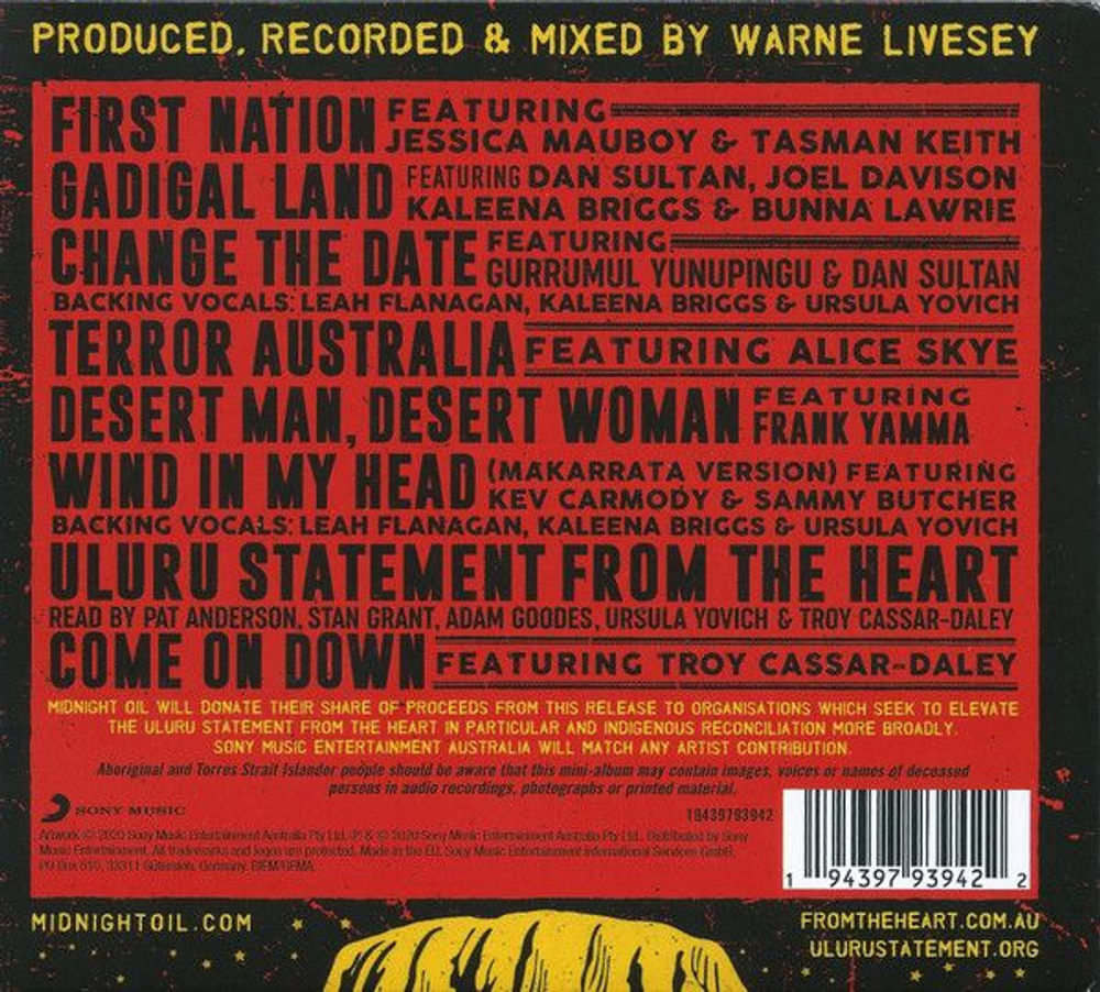 Midnight Oil — The Makarrata Project (CD)