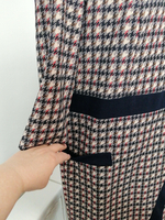 Трикотажное платье купить, платье офисное, деловое платье. Размер 52